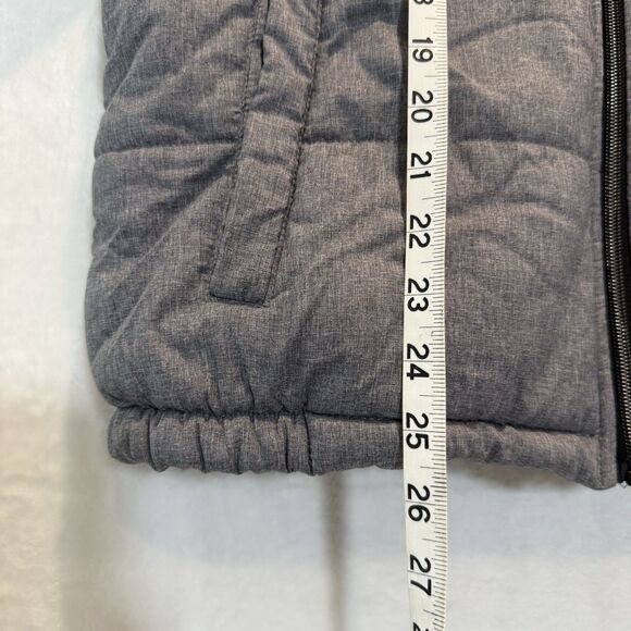 Eddie Bauer Coat Jacket Kids Youth Boys XL 16 Gray Puffer Hooded Winter - Picture 10 of 10